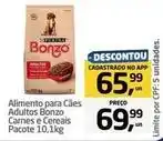 Tenda Atacado Bonzo - alimento para cães adultos carnes e cereais oferta