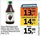 Tenda Atacado Natural one - suco refrigerado misto de uva, pera e maçã oferta