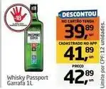 Tenda Atacado Passport - whisky oferta