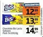 Tenda Atacado Lacta - chocolate bis oferta
