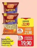 Atacadão Tradicional - batata pré- frita easychef congelada oferta