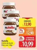 Atacadão Nutella - creme de avelã pote com oferta
