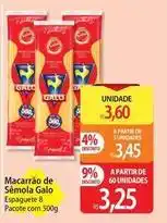 Atacadão Galo - macarrão de semola oferta
