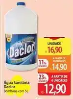 Atacadão Daclor - agua sanitária oferta