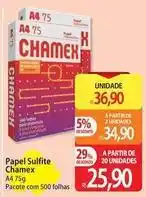 Atacadão Chamex - papel sulfite oferta