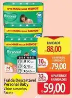 Atacadão Personal - fralda descartável baby oferta