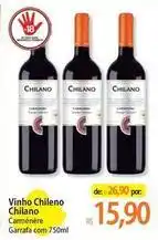 Atacadão Chilano - vinho chileno oferta
