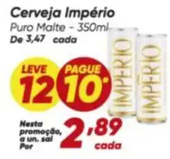 Dia Imperio - cerveja oferta