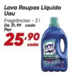 Dia Uau - lava roupas líquido oferta