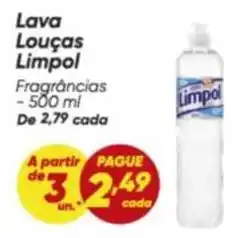 Dia Limpol - lava louças oferta