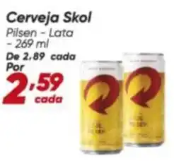 Dia Skol - cerveja oferta