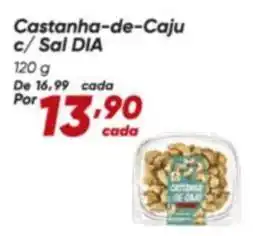 Dia Dia - castanha-de-caju c/sal oferta