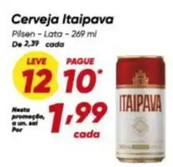 Dia Itaipava - cerveja oferta