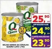 Roldão Quero - milho verde ou ervilha oferta