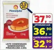 Roldão Piracanjuba - leite condensado semidesnatado oferta