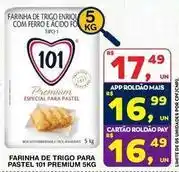 Roldão 101 - farinha de trigo enrique com ferro e acido fó oferta