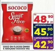 Roldão Sococo - coco em flocos umido e adoçado oferta