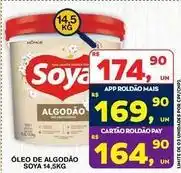 Roldão Soya - óleo de algodão oferta