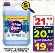 Roldão Mon bijou - amaciante de roupas oferta