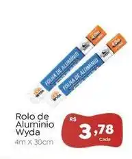 Novo Atacarejo Wyda - rolo de aluminio oferta