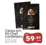 Novo Atacarejo Confeiteiro - cacau em pó chef oferta