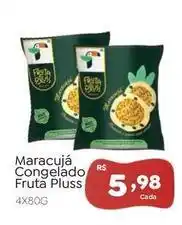 Novo Atacarejo Fruta pluss - maracujá congelado oferta