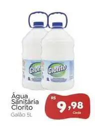 Novo Atacarejo Clorito - água sanitária oferta