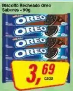 Rede Supermarket Biscoito Recheado Oreo Sabores oferta