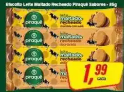 Rede Supermarket Biscoito Leite Maltado Recheado oferta