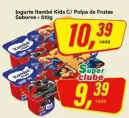 Rede Supermarket Iogurte Itambé Kids C/ Polpa de Frutas oferta
