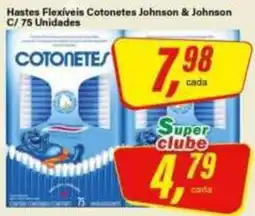 Rede Supermarket Hastes flexiveis cotonetes johnson & johnson oferta