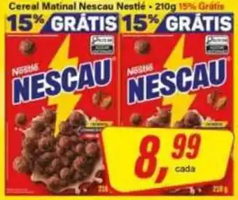 Rede Supermarket Cereal Matinal Nescau Nestlé oferta