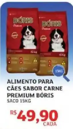 Assaí Atacadista Alimento para cães sabor carne premium bóris oferta