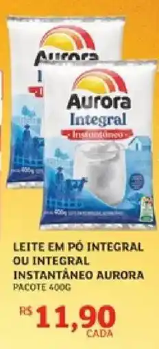 Assaí Atacadista Leite em pó integral ou integral instantâneo aurora oferta