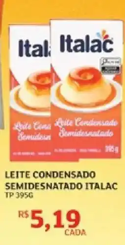 Assaí Atacadista Leite condensado semidesnatado italac oferta