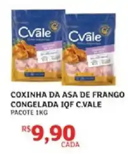 Assaí Atacadista Coxinha da asa de frango congelada iqf c.vale oferta