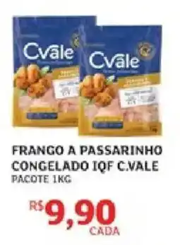 Assaí Atacadista Frango a passarinho congelado iqf c.vale oferta