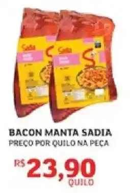 Assaí Atacadista Bacon manta sadia oferta