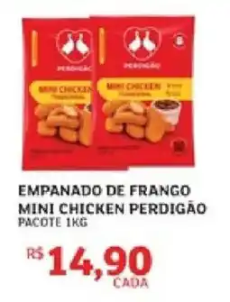 Assaí Atacadista empanado de frango mini chicken perdigão oferta
