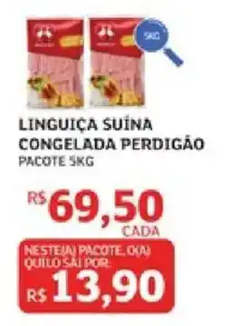 Assaí Atacadista Linguiça suína congelada perdigão oferta