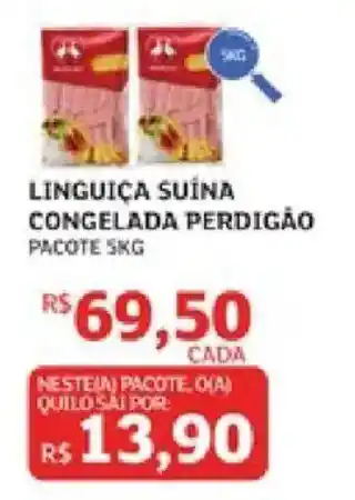 Linguiça suína congelada perdigão