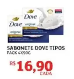 Assaí Atacadista Sabonete dove tipos oferta