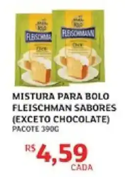 Assaí Atacadista Mistura para bolo fleischman sabores oferta