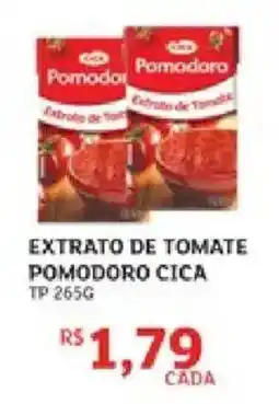 Assaí Atacadista extrato de tomate pomodoro cica oferta