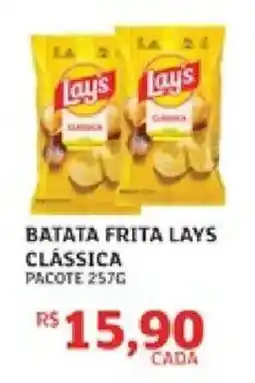 Assaí Atacadista batata frita lays clássica oferta