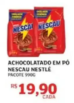 Assaí Atacadista Achocolatado em pó nescau nestlé oferta