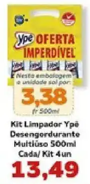Supermercados Tauste Kit Limpador Ypê Desengordurante Multiuso oferta