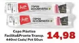 Supermercados Tauste Copo Plástico Facilita&Pronto Transp. oferta