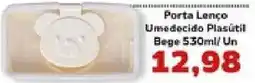 Supermercados Tauste Porta Lenço Umedecido Plasútil Bege oferta
