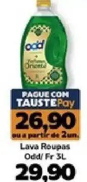 Supermercados Tauste Lava Roupas Odd/ Fr 3L oferta
